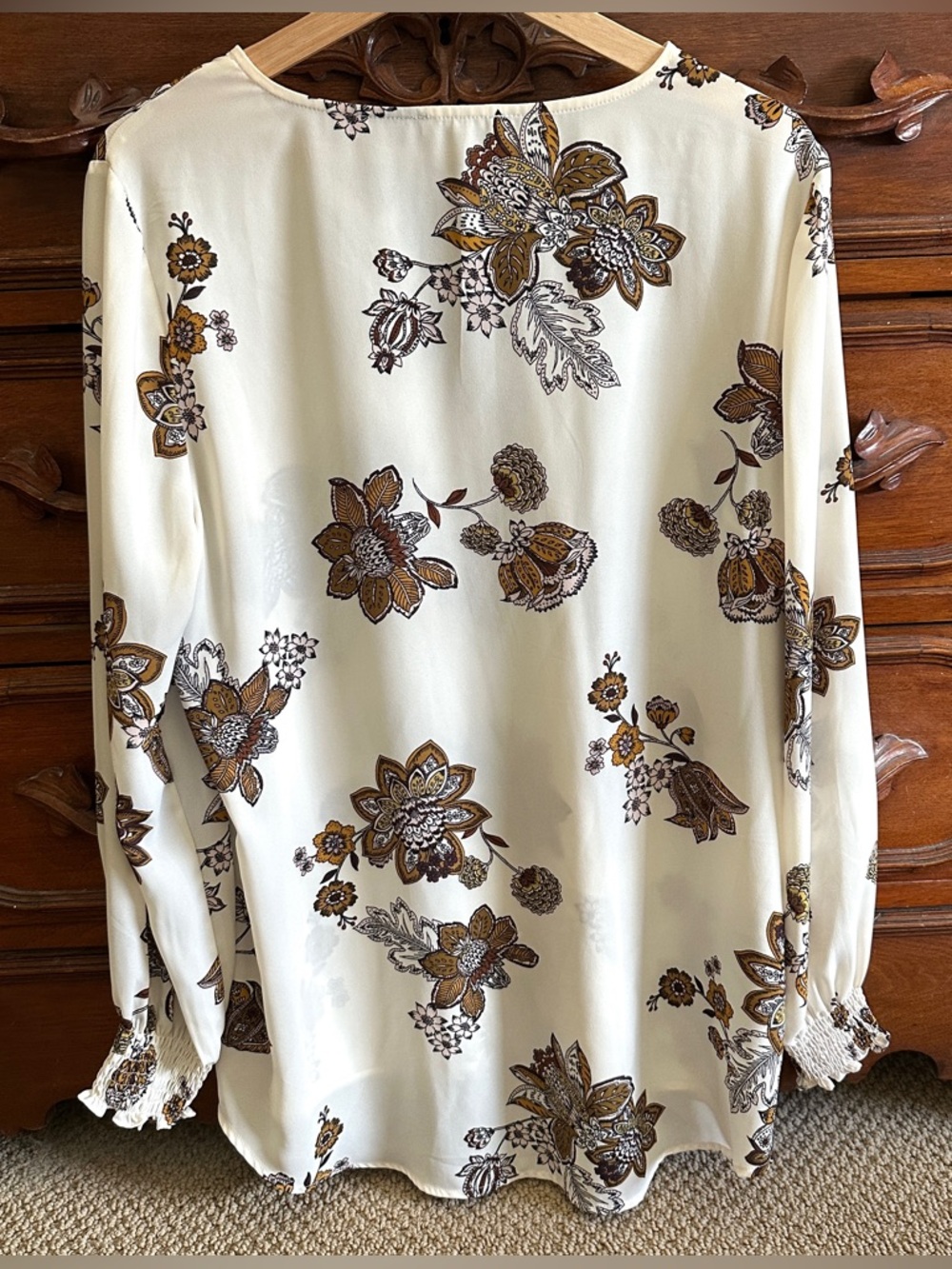 Maurice’s floral tunic blouse - Picture 4 of 9